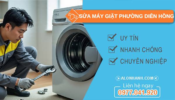 sửa máy giặt phường diên hồng giá rẻ