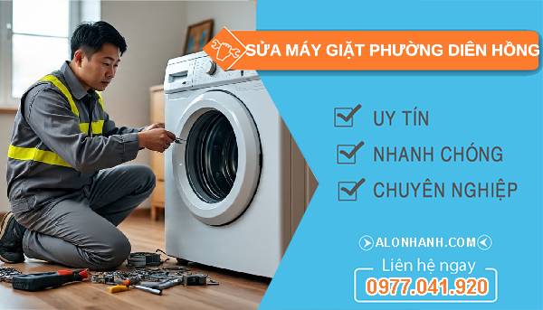 sửa máy giặt phường diên hồng uy tín