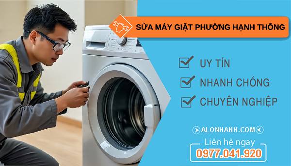 sửa máy giặt phường hạnh thông uy tín