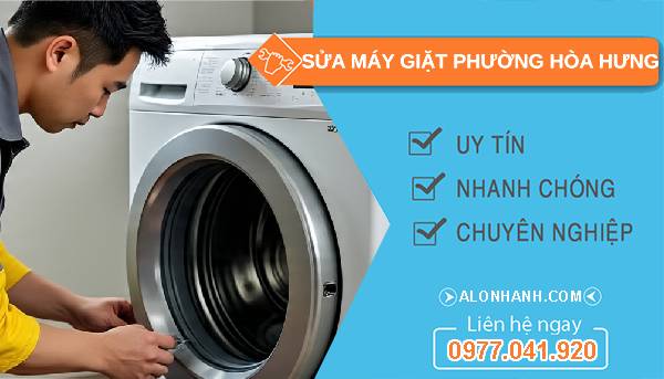 sửa máy giặt phường hoà hưng giá rẻ