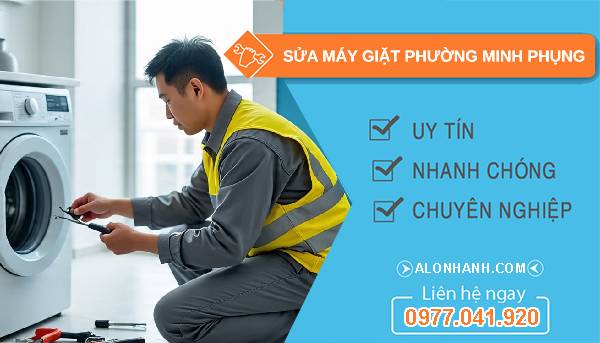 sửa máy giặt phường minh phụng