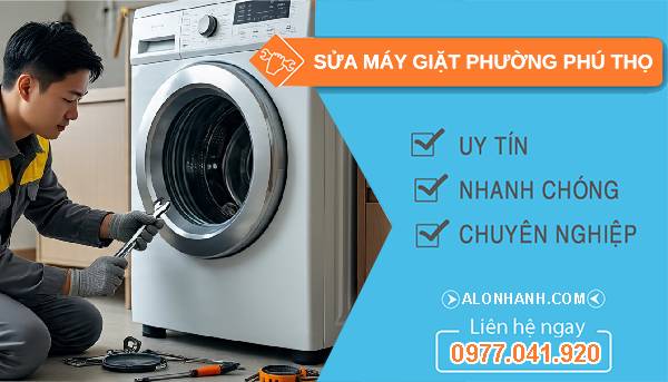 sửa máy giặt phường phú thọ
