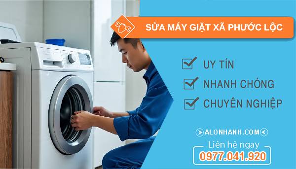 sửa máy giặt xã phước lộc