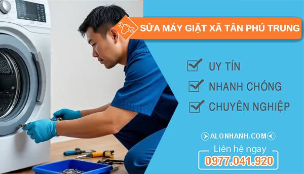 sửa máy giặt xã tân phú trung