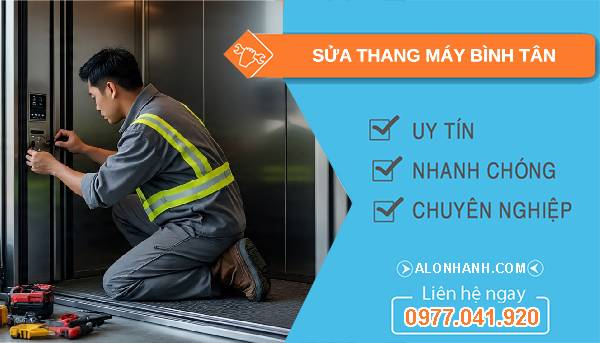 sửa thang máy bình tân
