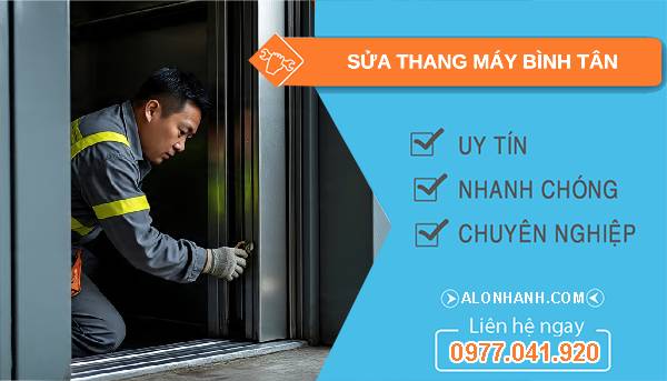 sửa thang máy bình tân