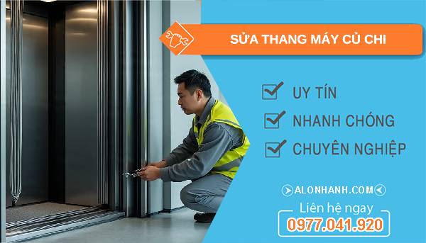 sửa thang máy củ chi giá rẻ