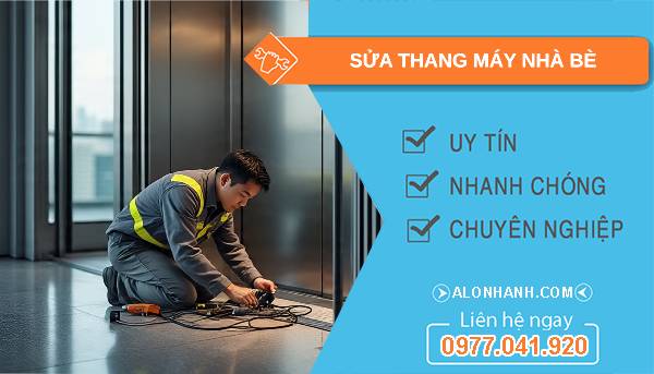 sửa thang máy nhà bè