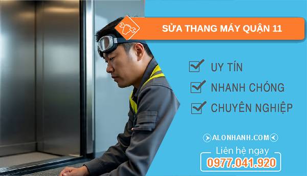 sửa thang máy quận 11