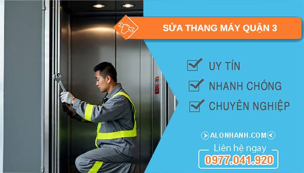 sửa thang máy quận 3