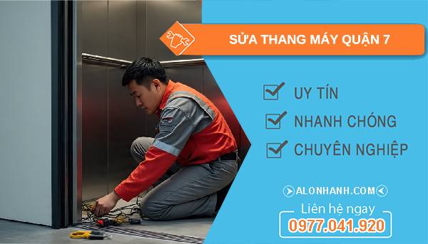 sửa thang máy quận 7