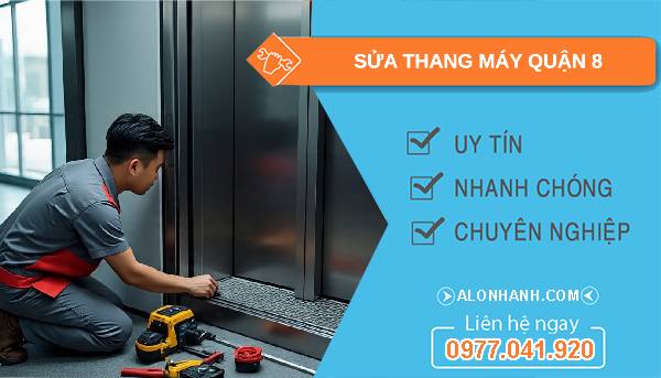 sửa thang máy quận 8