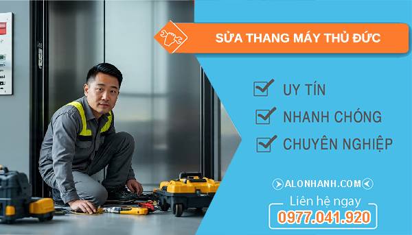 sửa thang máy thủ đức giá rẻ