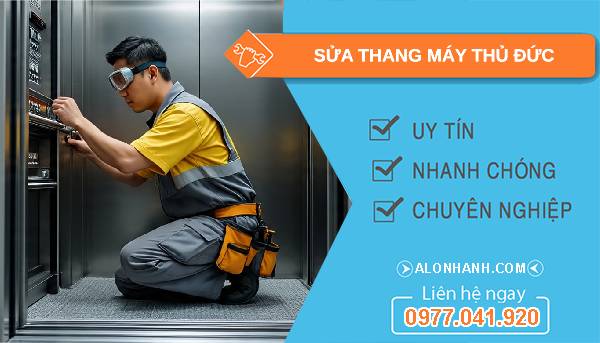 sửa thang máy thủ đức uy tín
