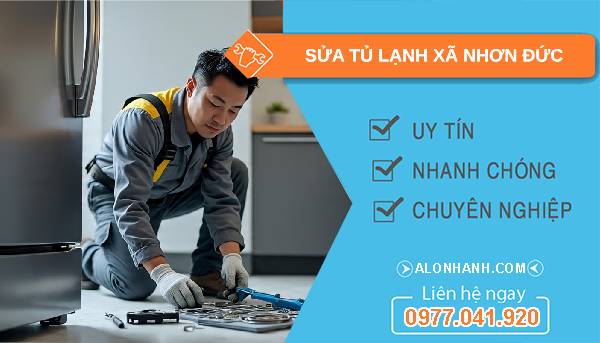 sửa tủ lạnh xã nhớn đức giá rẻ