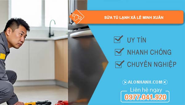 sửa tủ lạnh xã lê minh xuân giá rẻ
