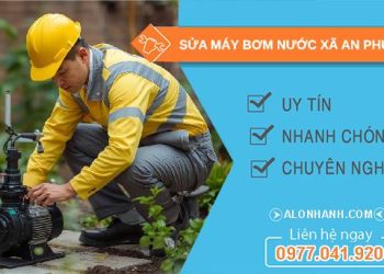 sửa máy bơm nước xã an phú tây giá rẻ