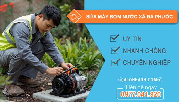 sửa máy bơm nước xã đa phước