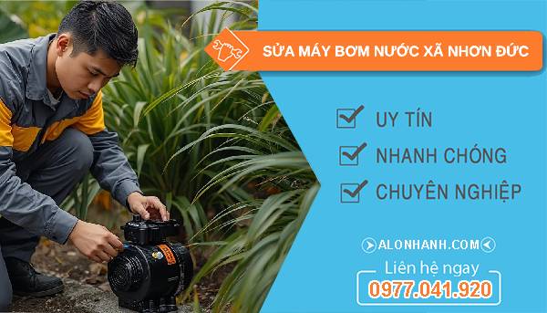 sửa máy bơm nước xã nhơn đức