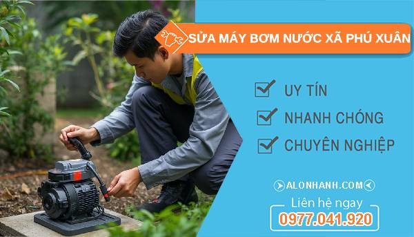 sửa máy bơm nước xã phú xuân uy tín