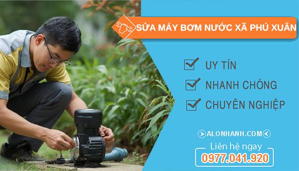 sửa máy bơm nước xã phú xuân