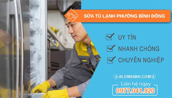 sửa tủ lạnh phường bình đông
