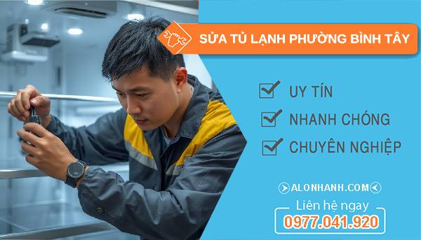 sửa tủ lạnh phường bình tây gái rẻ