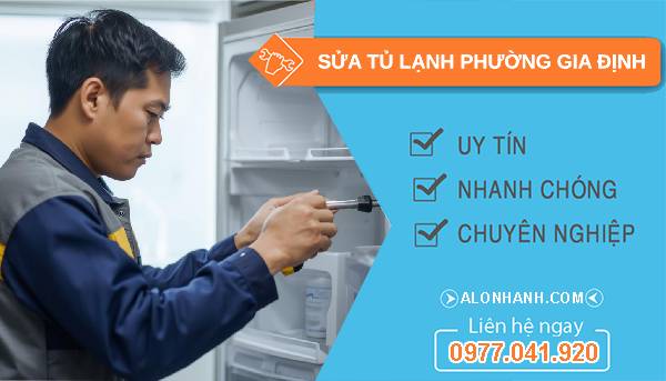 sửa tủ lạnh phường gia định