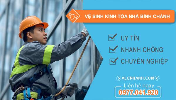 vệ sinh kính toà nhà bình chánh giá rẻ