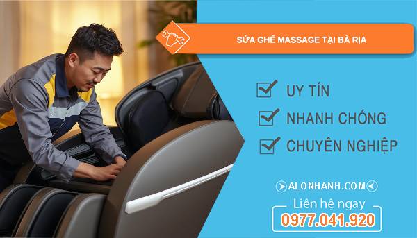 sửa ghế massage tại bà rịa uy tín