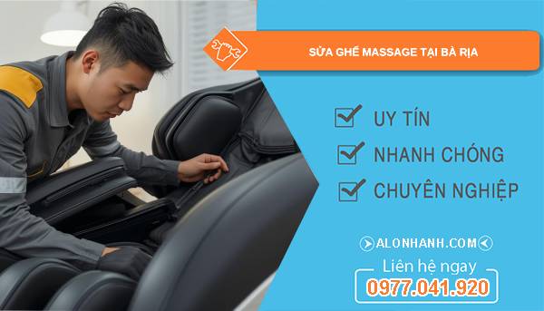 sửa ghế massage tại bà rịa