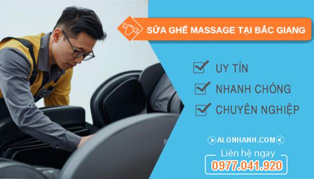 sửa ghế massage tại bắc giang giá rẻ
