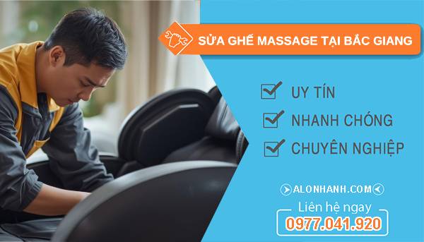 sửa ghế massage tại bắc giang uy tín