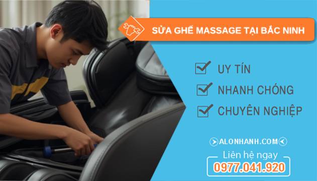sửa ghế massage tại bắc ninh uy tín