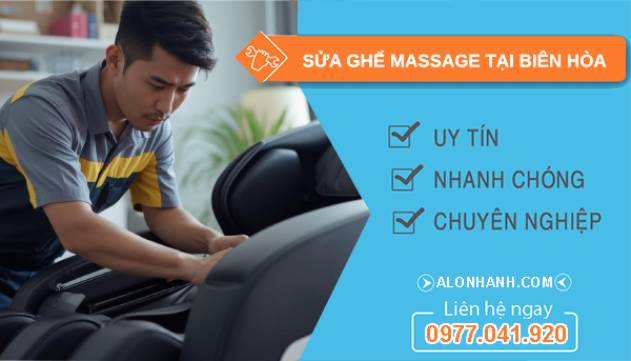 sửa ghế massage tại biên hòa giá rẻ