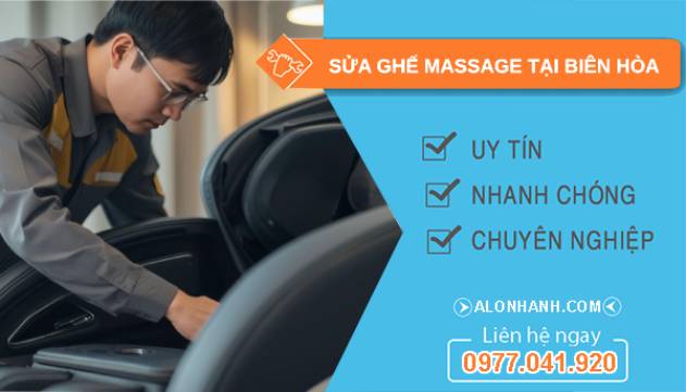 sửa ghế massage tại biên hòa uy tín
