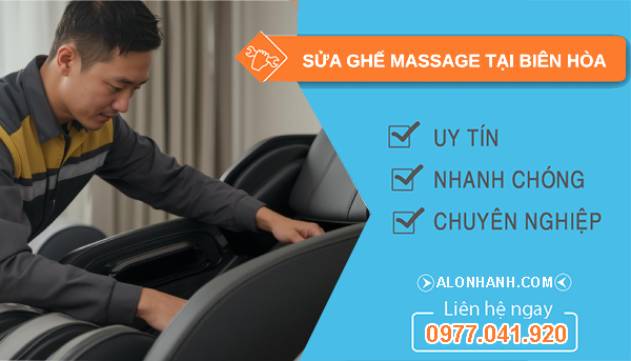 sửa ghế massage tại biên hòa
