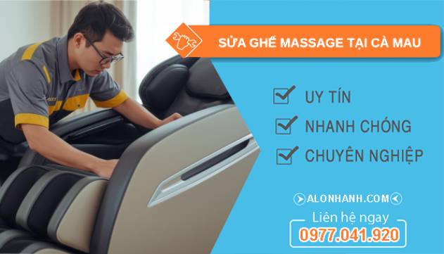 sửa ghế massage tại cà mau