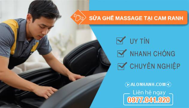 sửa ghế massage tại cam ranh giá rẻ