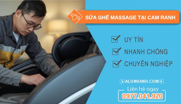 sửa ghế massage tại cam ranh uy tín