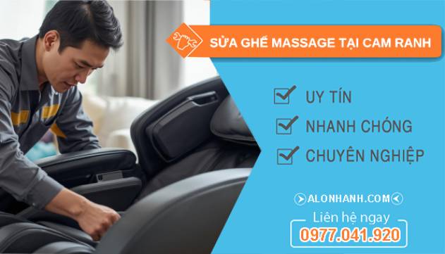 sửa ghế massage tại cam ranh