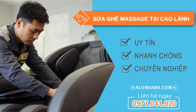 sửa ghế massage tại  cao lãnh