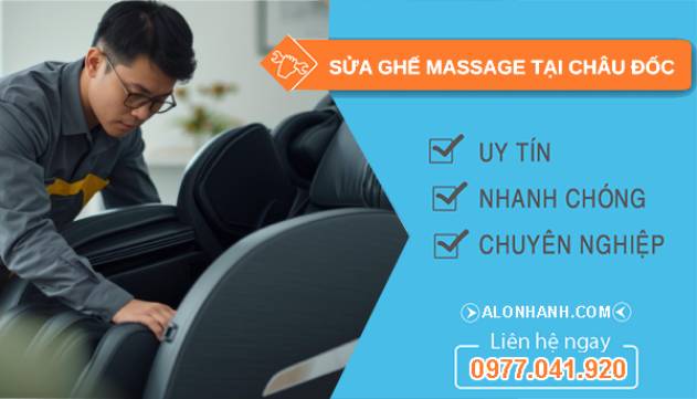 sửa ghế massage tại châu đốc uy tín