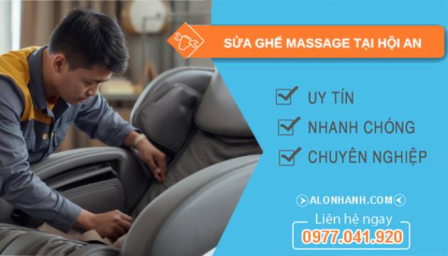 sửa ghế massage tại hội an giá rẻ