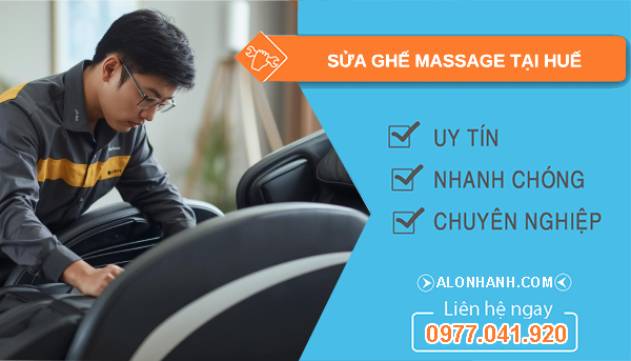 sửa ghế massage tại huế uy tín