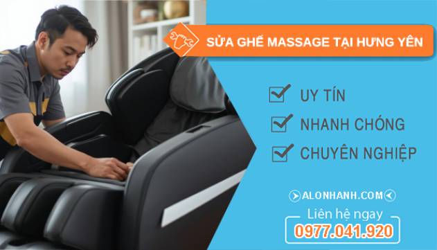 sửa ghế massage tại hưng yên