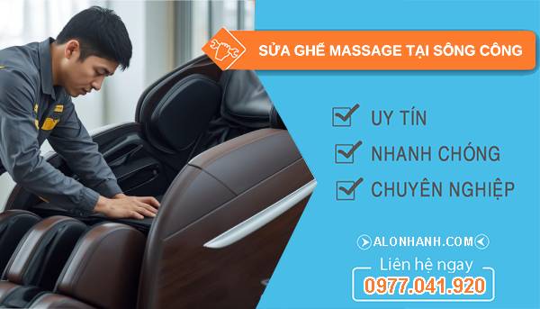 sửa ghế massage tại sông công uy tín