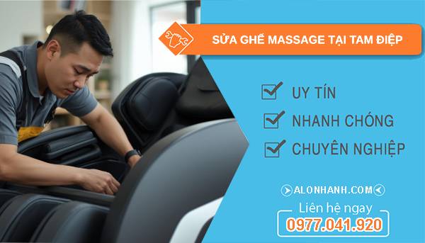 thợ sửa ghế massage tại tam điệp uy tín