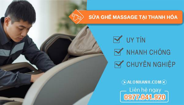 sửa ghế massage tại thanh hóa giá rẻ