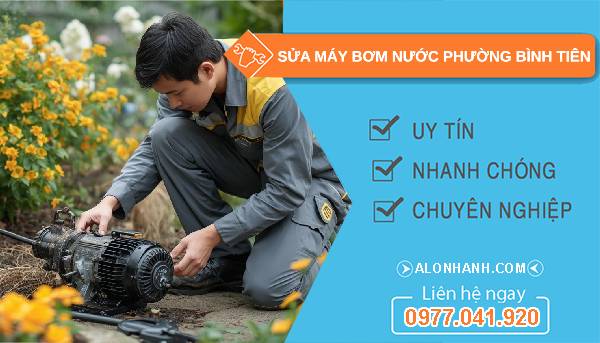 sửa máy bơm nước phường bình tiên